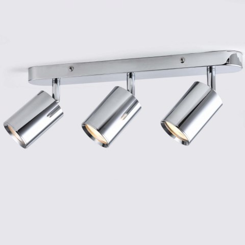 Light Prestige Zestaw reflektorów spot Belize chrom IP44 3xGU10