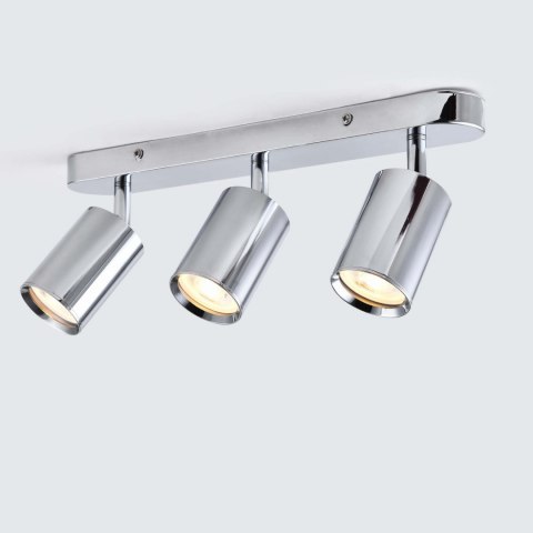 Light Prestige Zestaw reflektorów spot Belize chrom IP44 3xGU10