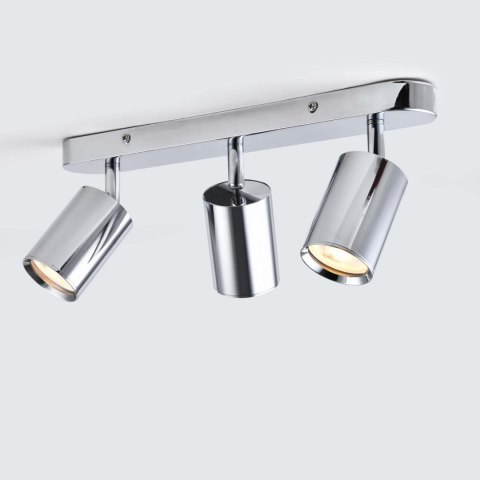 Light Prestige Zestaw reflektorów spot Belize chrom IP44 3xGU10