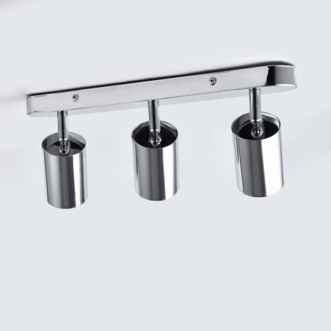Light Prestige Zestaw reflektorów spot Belize chrom IP44 3xGU10