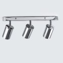 Light Prestige Zestaw reflektorów spot Belize chrom IP44 3xGU10