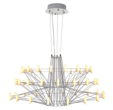 Lampa wisząca MADAME L biała 100 cm