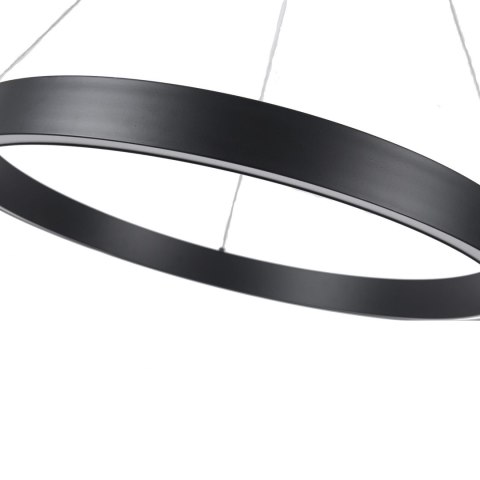 Light Prestige Lampa wisząca Midway Triangle czarna LED 3000K