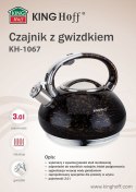 CZAJNIKZ GWIZDKIEM Z LINII GOLD 3,0L KH-1067