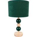 Lampa stołowa Bolla butelkowa zieleń Hellux