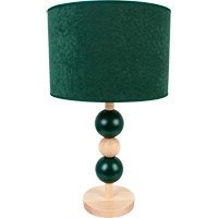 Lampa stołowa Bolla butelkowa zieleń Hellux