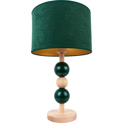 Lampa stołowa Bolla butelkowa zieleń Hellux