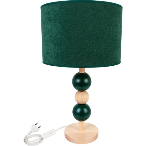 Lampa stołowa Bolla butelkowa zieleń Hellux