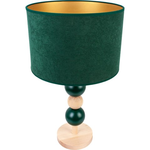Lampa stołowa Bolla butelkowa zieleń Hellux