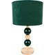 Lampa stołowa Bolla butelkowa zieleń Hellux