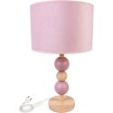 Lampa stołowa Bolla pudrowy róż Hellux