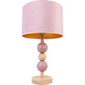 Lampa stołowa Bolla pudrowy róż Hellux