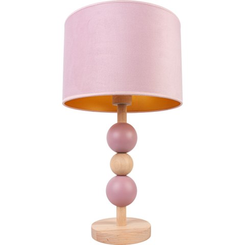 Lampa stołowa Bolla pudrowy róż Hellux