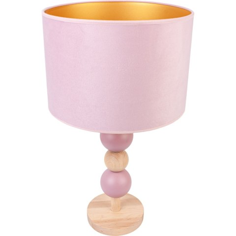 Lampa stołowa Bolla pudrowy róż Hellux
