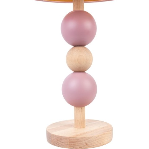 Lampa stołowa Bolla pudrowy róż Hellux