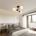 Light Prestige Lampa wisząca Roma 4 czarna 4xE14