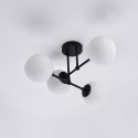 Light Prestige Lampa wisząca Roma 4 czarna 4xE14