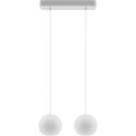 Lampa wisząca biała Balli Kule 2pł Hellux