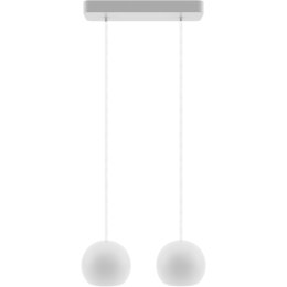 Lampa wisząca biała Balli Kule 2pł Hellux