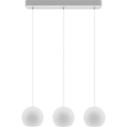 Lampa wisząca biała Balli Kule 3pł Hellux