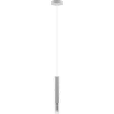 Lampa wisząca biała Madera2 klosz 1pł Hellux