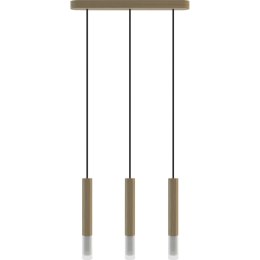 Lampa wisząca Madera2 Hexa 3pł klosz dąb Hellux