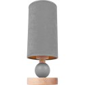 Lampa nocna Bolla szara Hellux