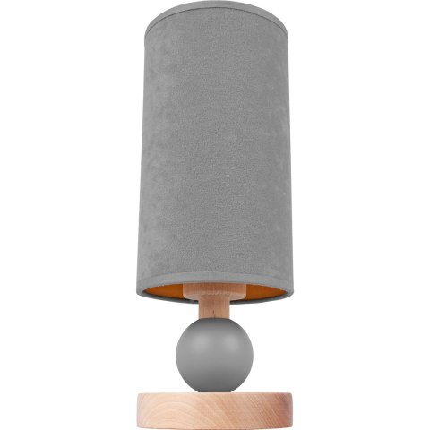 Lampa nocna Bolla szara Hellux