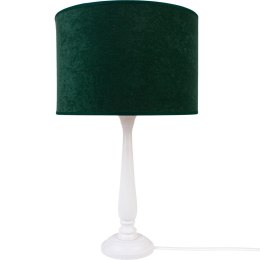 Lampa stołowa BERTA butelkowa zieleń Hellux