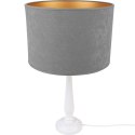 Lampa stołowa BERTA szara Hellux