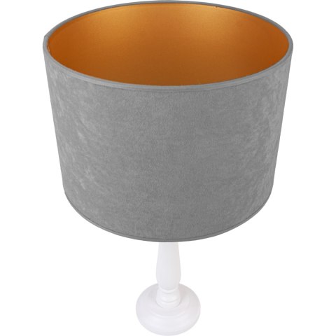 Lampa stołowa BERTA szara Hellux
