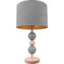 Lampa stołowa Bolla szara Hellux
