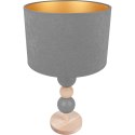 Lampa stołowa Bolla szara Hellux