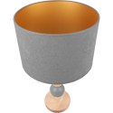 Lampa stołowa Bolla szara Hellux