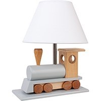 Lampa stołowa Lokomotywa szara Hellux