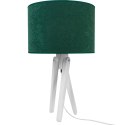 Lampa stołowa biały TRIVET beż Hellux