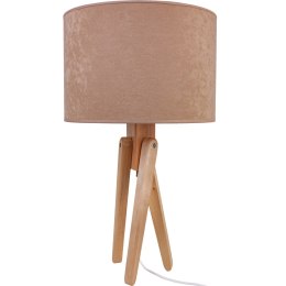 Lampa stołowa naturalny TRIVET beż Hellux