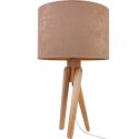 Lampa stołowa naturalny TRIVET beż Hellux