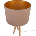 Lampa stołowa naturalny TRIVET beż Hellux