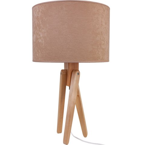 Lampa stołowa naturalny TRIVET szary Hellux