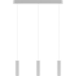 Lampa wisząca biała Madera 3 pł Hellux