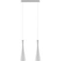 Lampa wisząca biała Vegas 2 pł Hellux