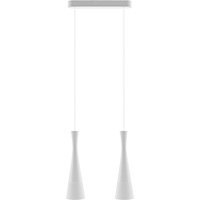 Lampa wisząca biała Vegas 2 pł Hellux