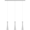 Lampa wisząca biała Vegas 3 pł Hellux