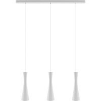 Lampa wisząca biała Vegas 3 pł Hellux