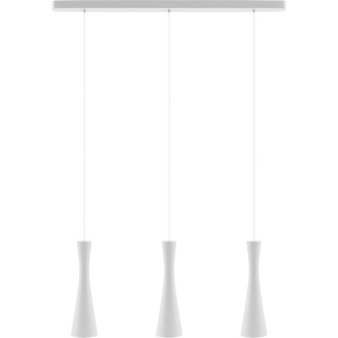 Lampa wisząca biała Vegas 3 pł Hellux