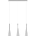 Lampa wisząca biała Vegas 3 pł Hellux