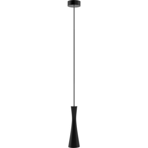 Lampa wisząca czarna Vegas 1 pł Hellux
