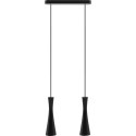Lampa wisząca czarna Vegas 2 pł Hellux