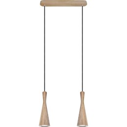 Lampa wisząca dąb Vegas 2pł Hellux